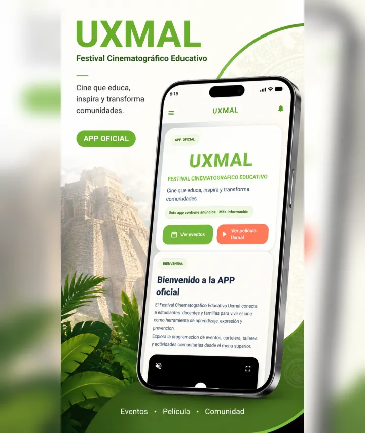 Presentación oficial de la aplicación Festival Uxmal